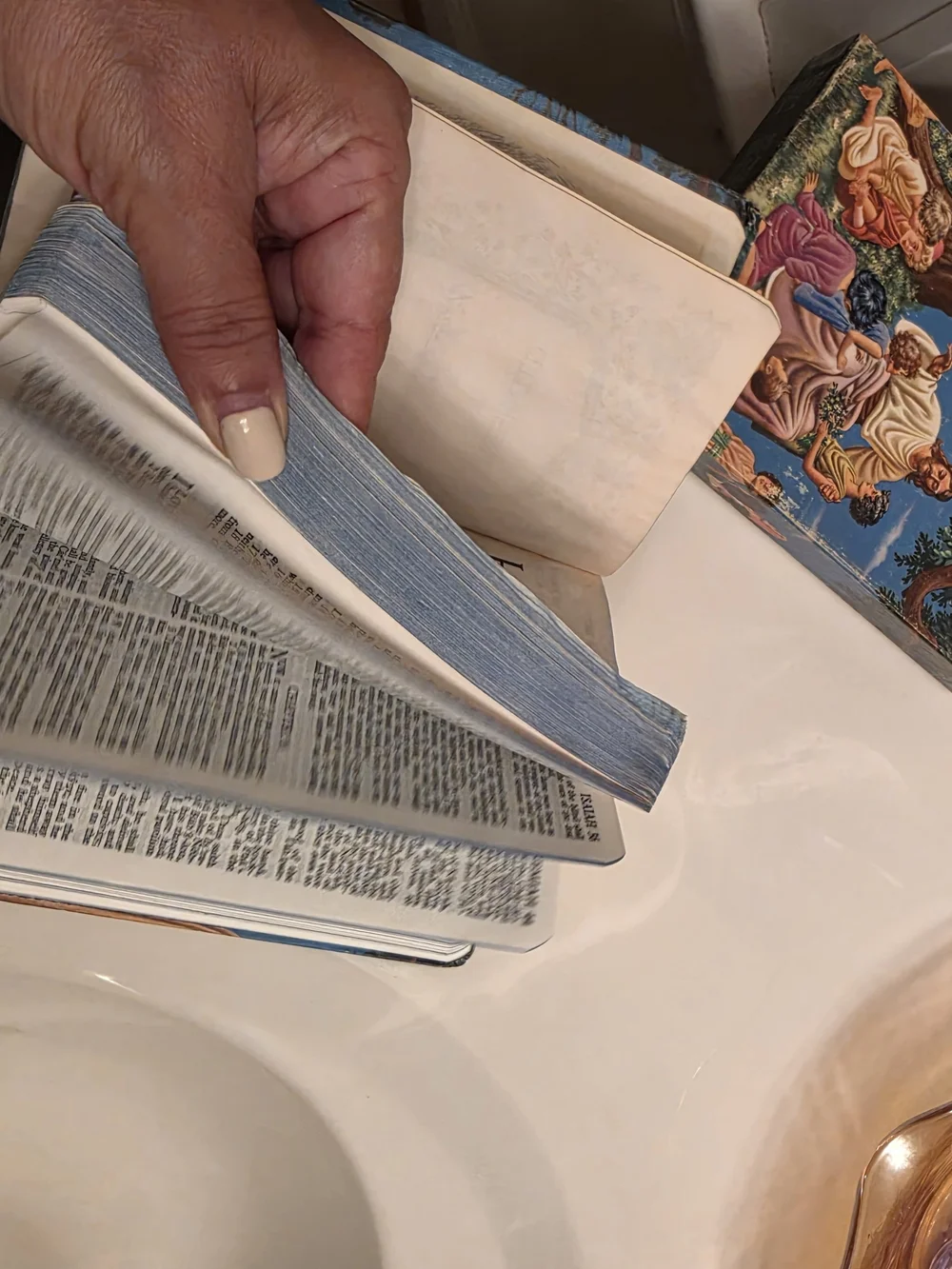 The Rainbow Bible - Illustrated Wall Art Print in Multi-Color